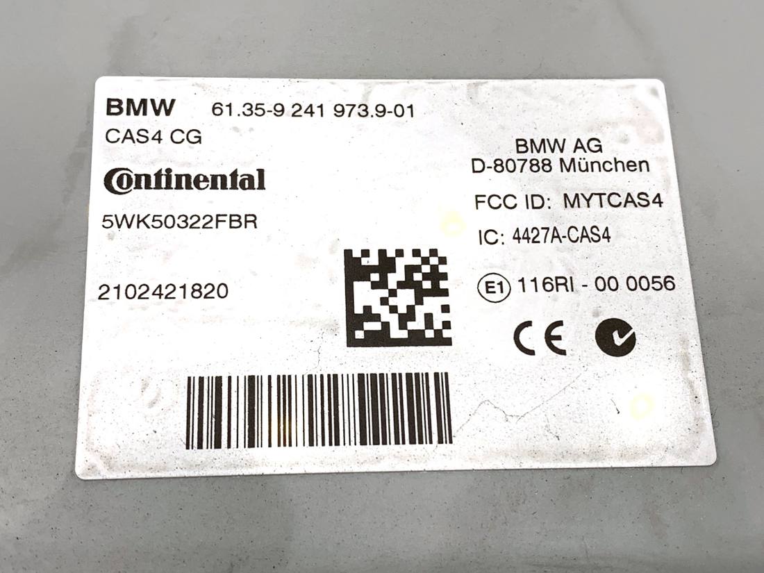 Блок керування модуль BMW 5 F10 9241973 — фото деталі 4