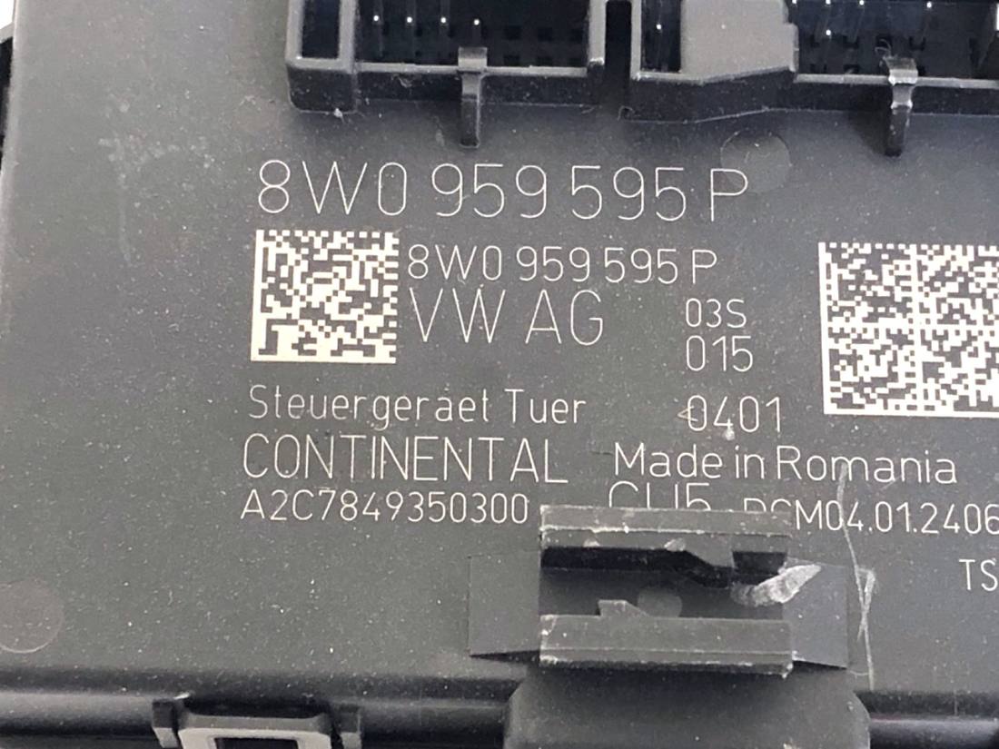 Блок керування модуль Audi A4 B9 8W0959595P — фото деталі 4