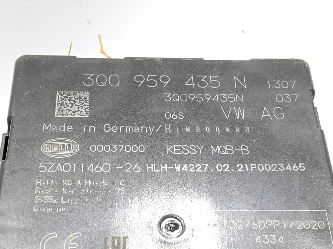 Блок керування модуль Volkswagen Touran 3Q0959435N — фото деталі 3