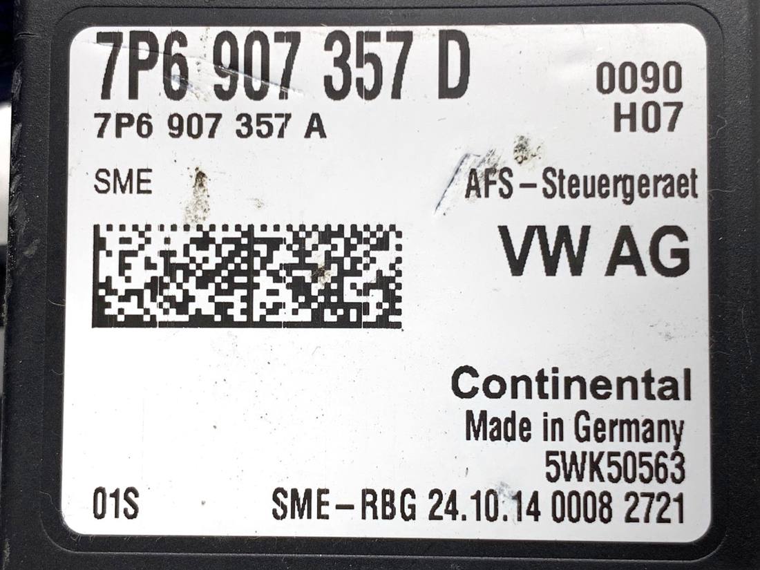 Блок керування модуль Volkswagen Golf 7 7P6907357D — фото деталі 4