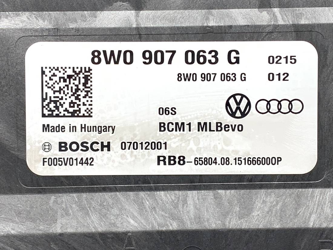 Блок управления модуль Audi Q7 8W0907063G — фото детали 4