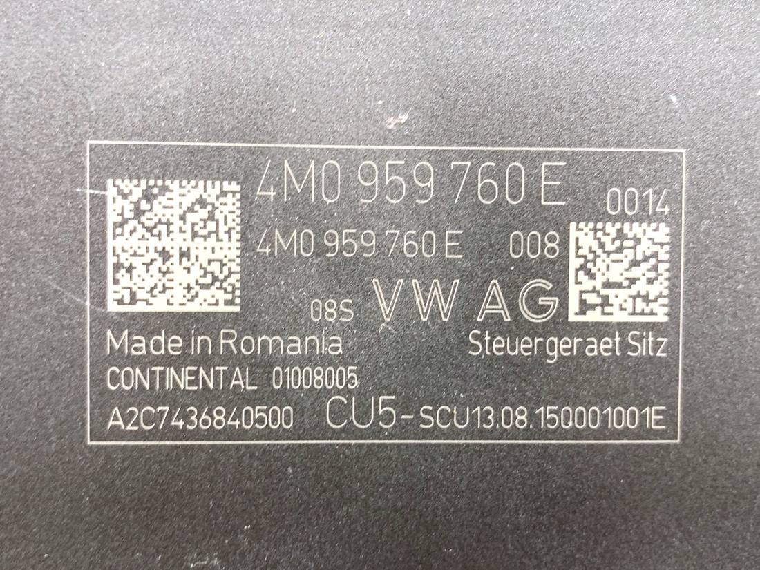 Блок керування модуль Audi Q7 4M0959760E — фото деталі 4