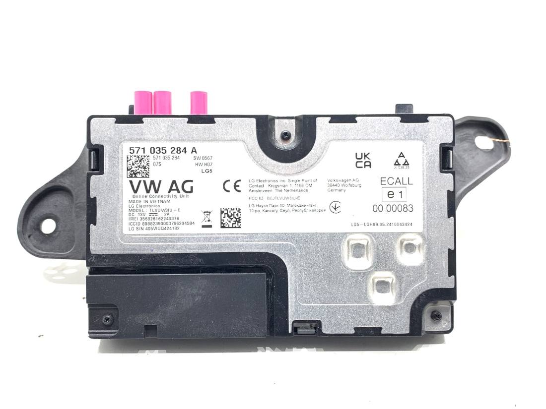 Блок керування модуль Skoda Superb 4 571035284