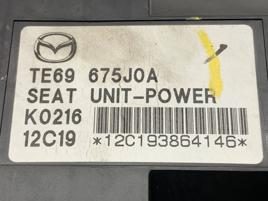 Блок керування модуль Mazda CX-9 TE69675J0A — фото деталі 4