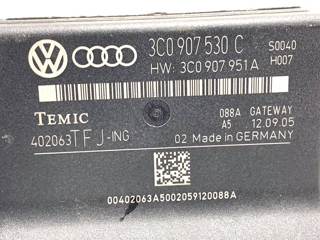 Блок керування модуль Volkswagen Passat B6 3C0907530C — фото деталі 4