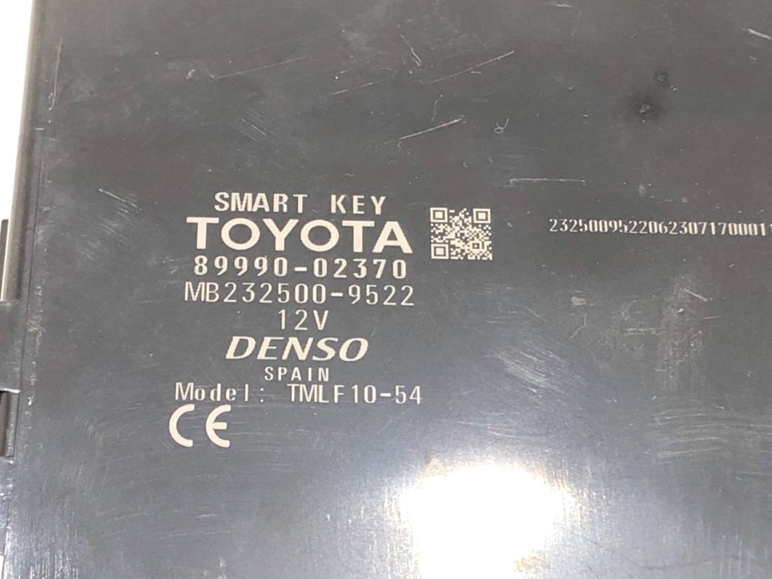 Блок керування модуль Toyota Auris 89990-02370 — фото деталі 4