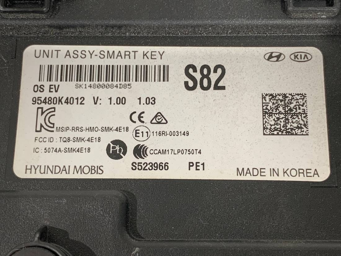 Блок керування модуль Hyundai Kona 95480K4012 — фото деталі 4