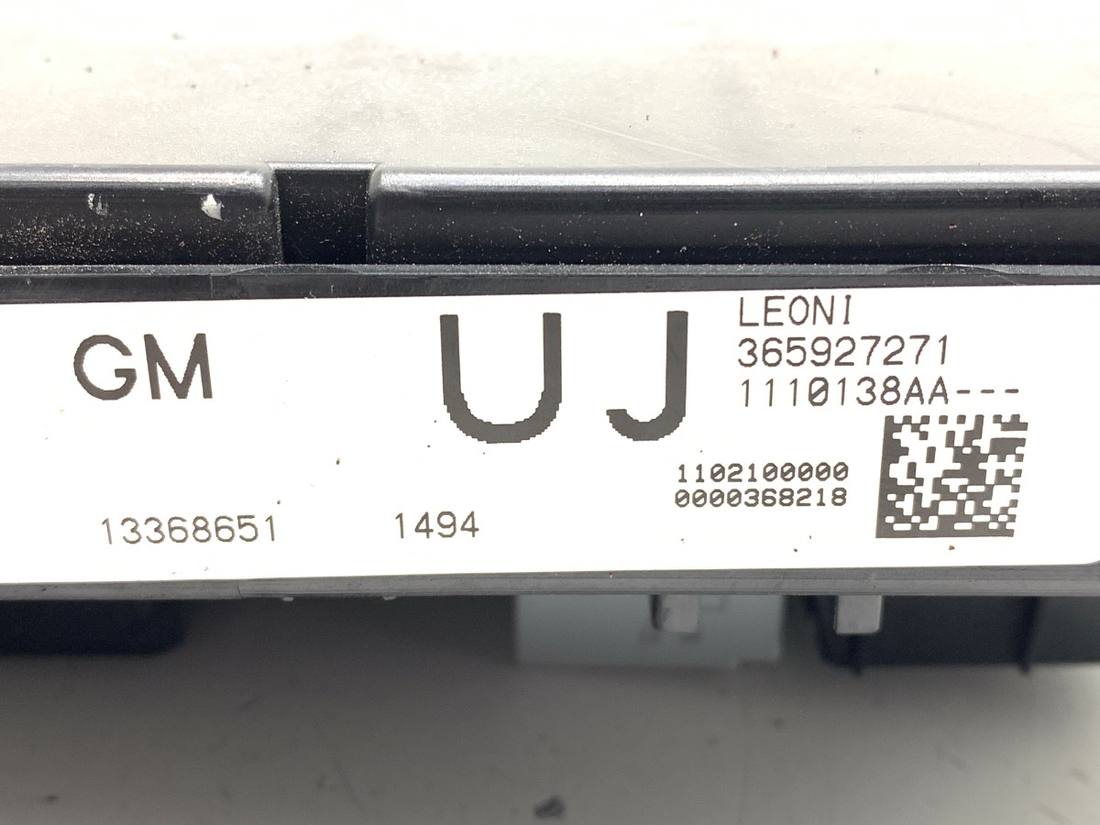 Блок керування модуль Opel Zafira C 365927271 — фото деталі 4