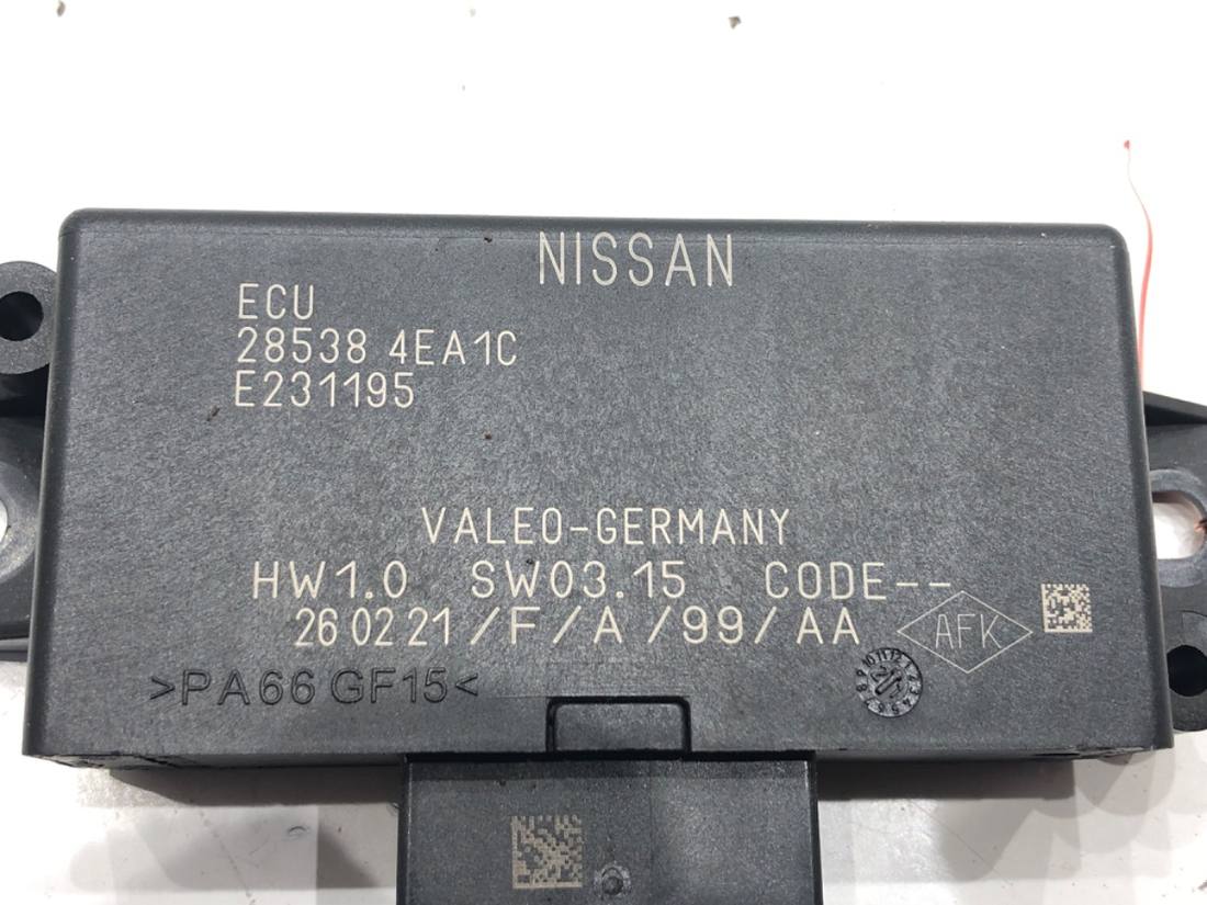 Блок управления модуль Nissan Qashqai 285384EA1C — фото детали 4