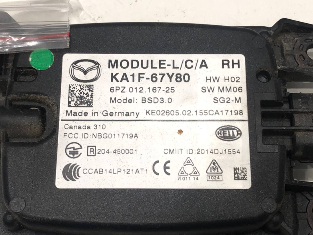 Блок керування модуль Mazda CX-5 KA1F-67Y80 — фото деталі 3