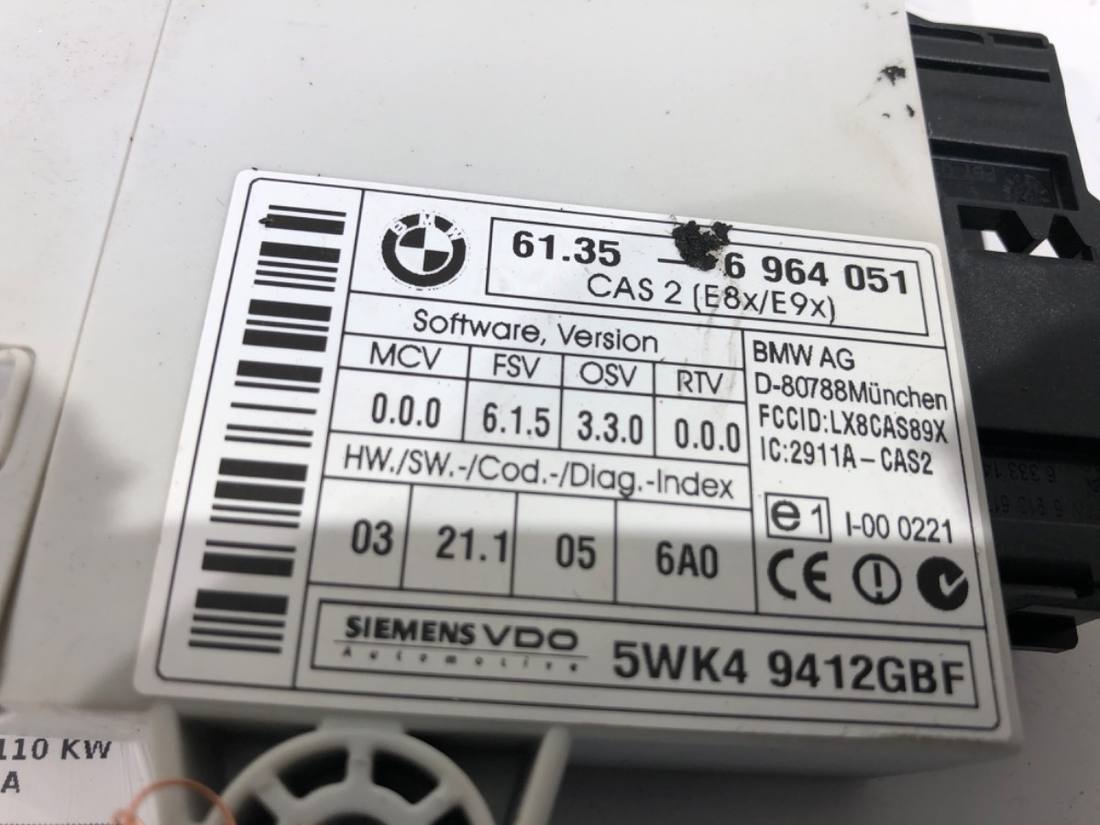 Блок управления модуль BMW 3 E90 6964051 — фото детали 4