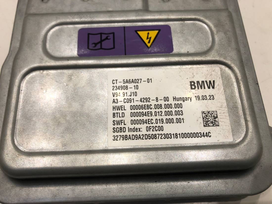 Блок керування модуль BMW X1 E84 5A6A027 — фото деталі 6