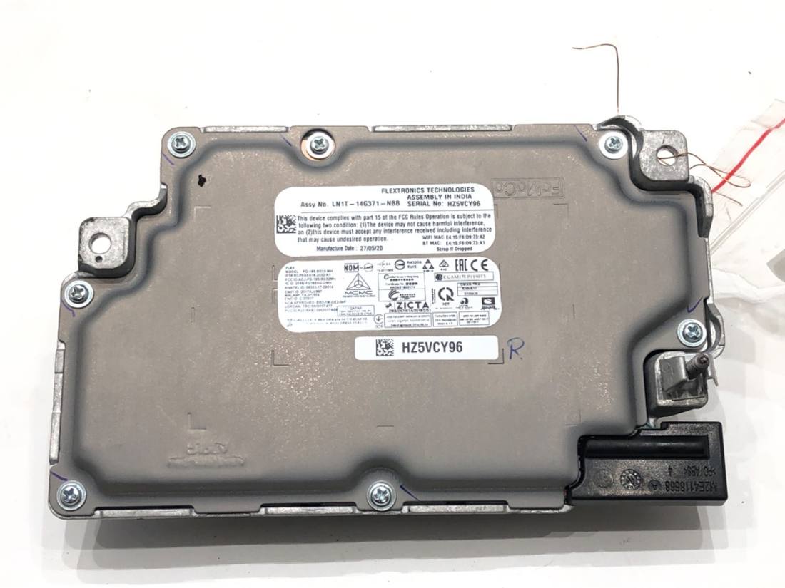 Блок управления модуль Ford ECOSPORT LN1T-14G371-NBB — фото детали 3