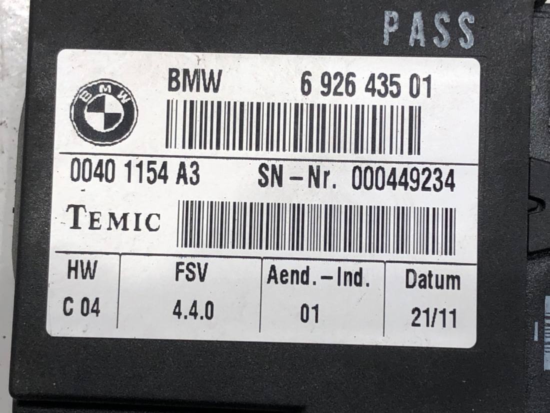 Блок керування модуль BMW X1 E84 6926435 — фото деталі 4