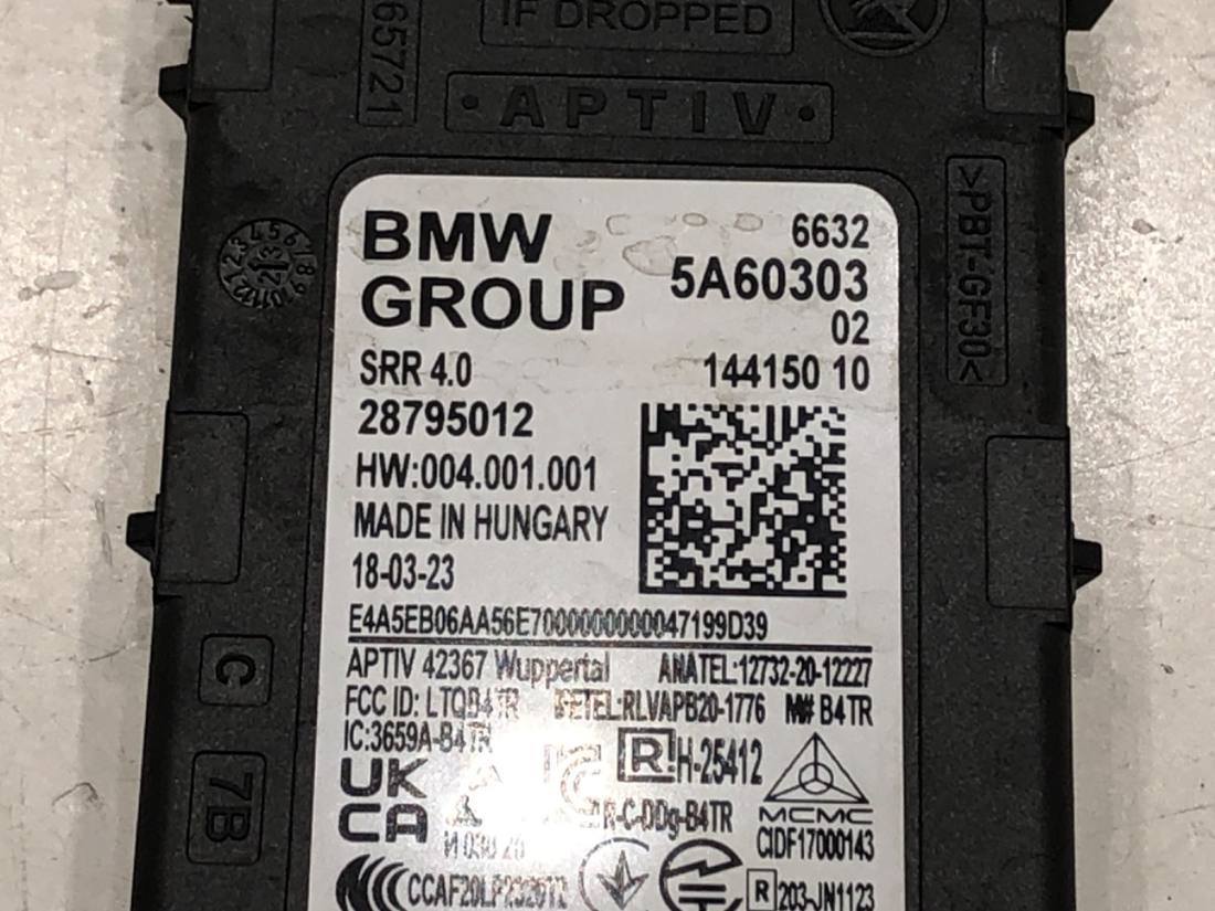 Блок керування модуль BMW X1 E84 5A60303 — фото деталі 4