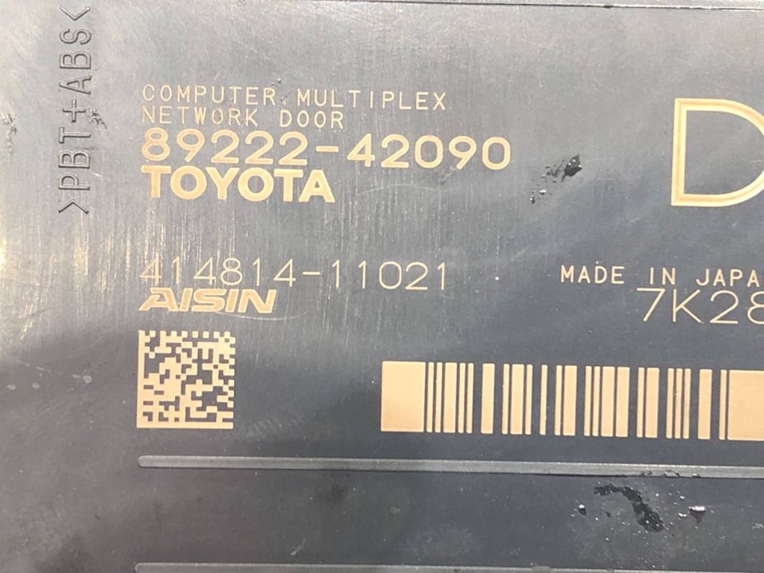 Блок керування модуль Toyota Rav4 89222-42090 — фото деталі 4