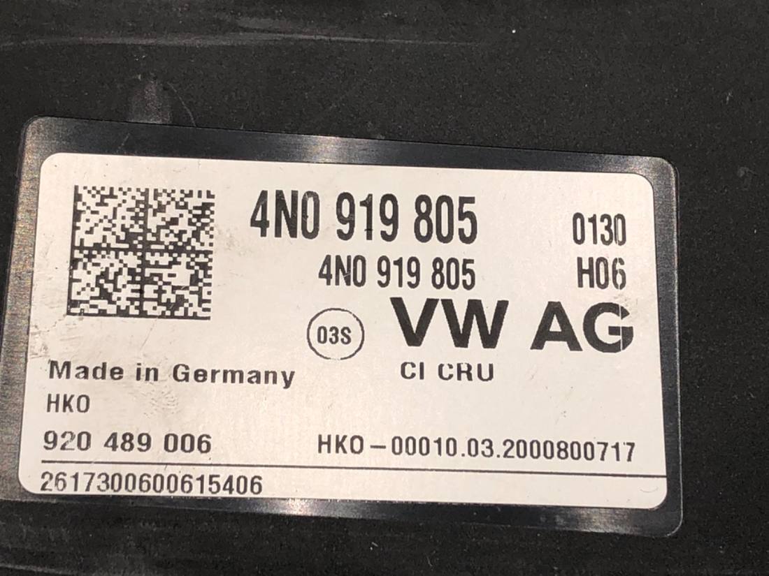 Блок керування модуль Audi A8 D5 4N0919805 — фото деталі 4