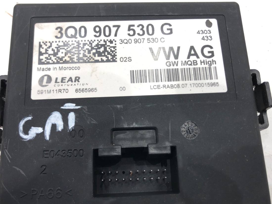 Блок керування модуль Skoda Octavia 3 3Q0907530G — фото деталі 3