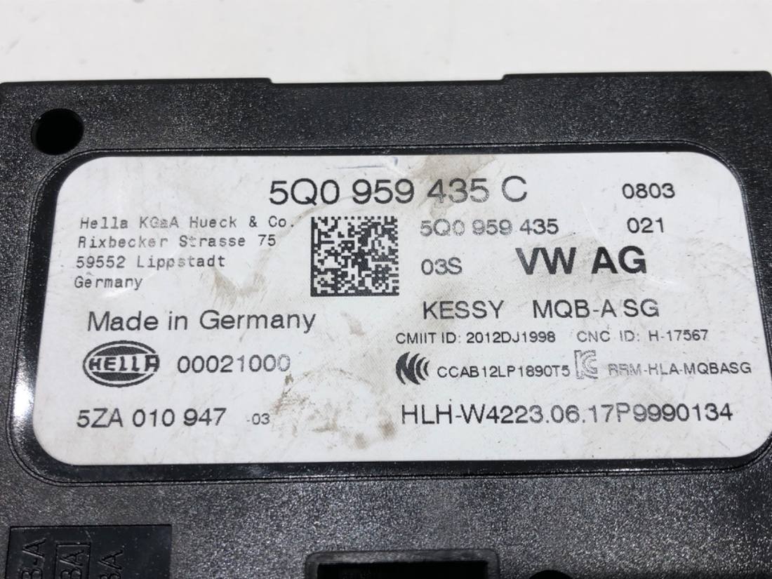 Блок керування модуль Skoda Octavia 3 5Q0959435C — фото деталі 4