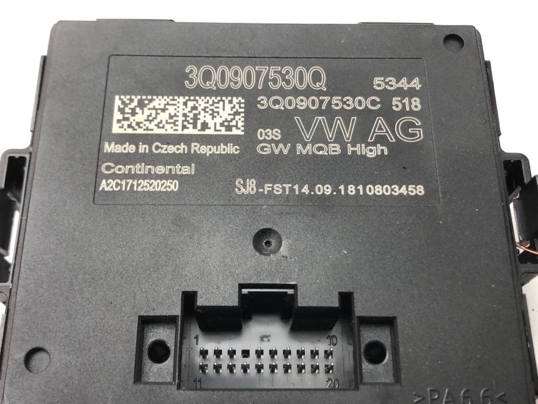 Блок керування модуль Volkswagen Golf 7 3Q0907530Q — фото деталі 3
