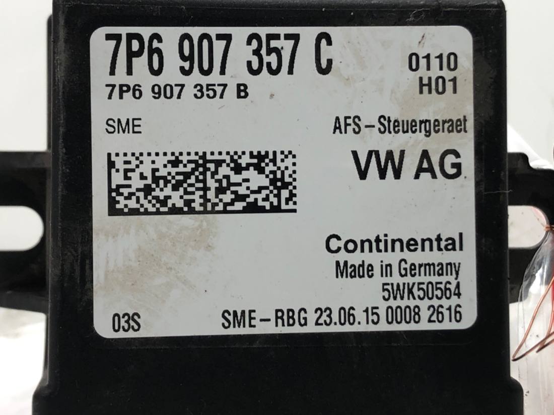 Блок керування модуль Volkswagen Passat B8 7P6907357C — фото деталі 3