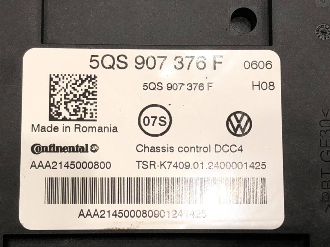 Блок керування модуль Skoda Superb 4 5QS907376F — фото деталі 5