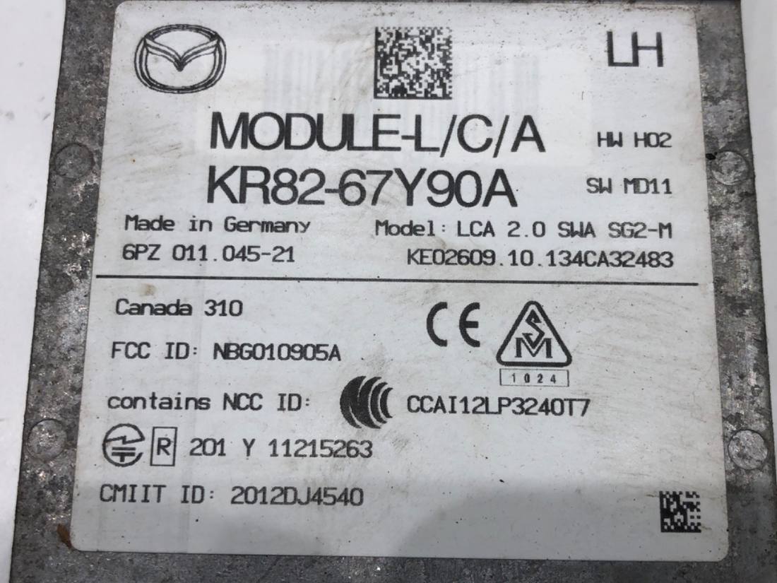 Блок керування модуль Mazda CX-5 KR82-67Y90A — фото деталі 4