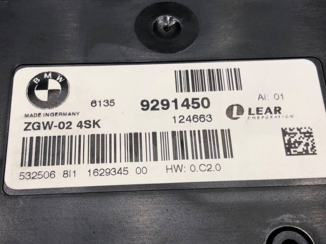 Блок керування модуль BMW 5 F10 9291450 — фото деталі 4