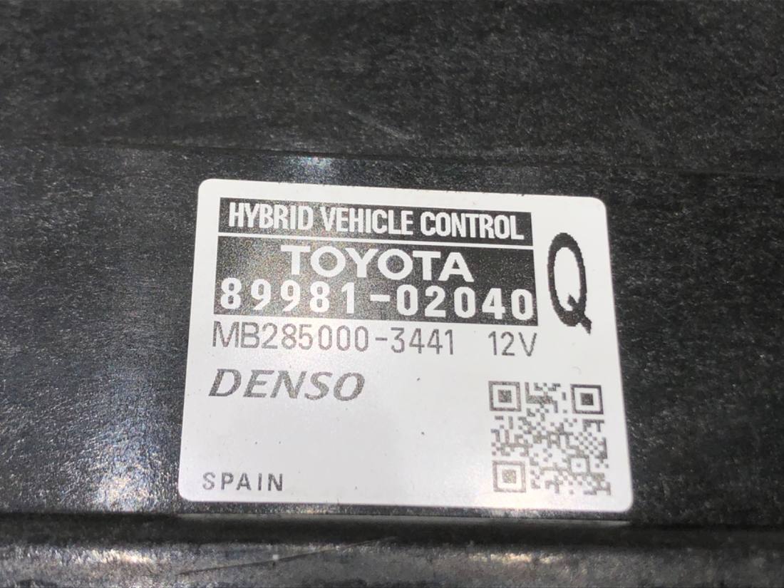 Блок керування модуль Toyota Auris 89981-02040 — фото деталі 4