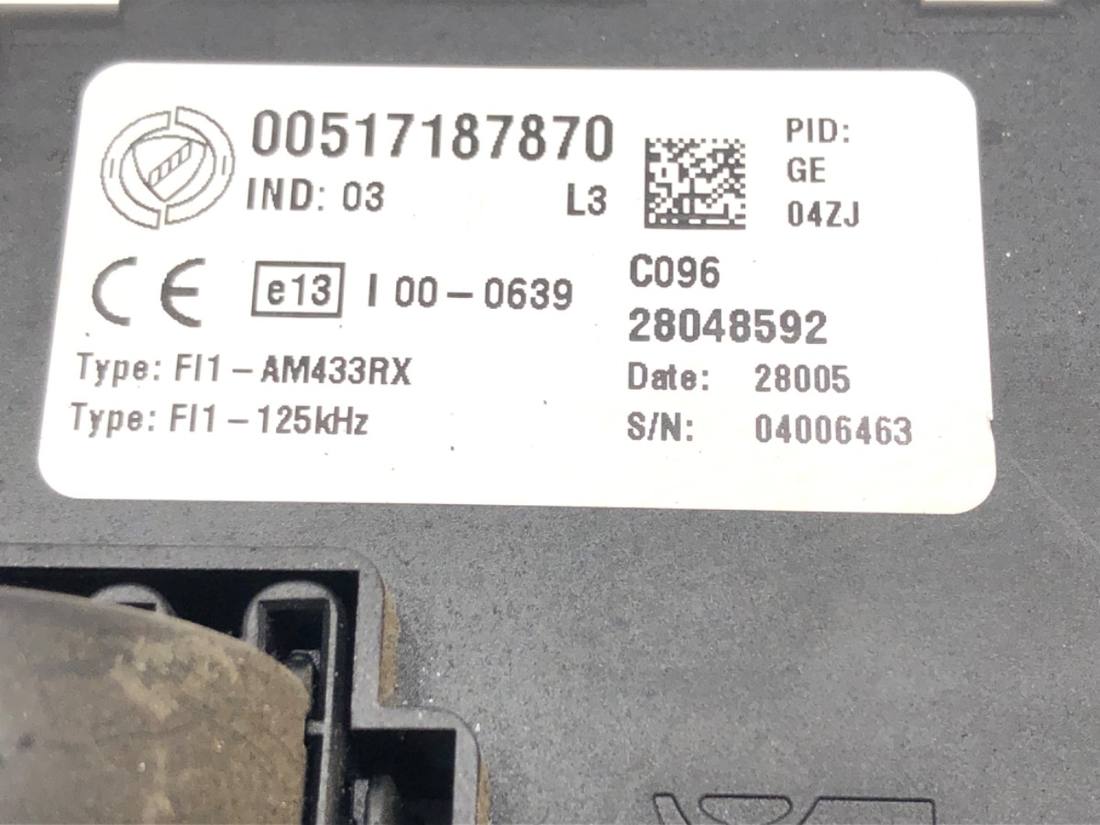 Блок керування модуль Fiat Punto 517187870 — фото деталі 5