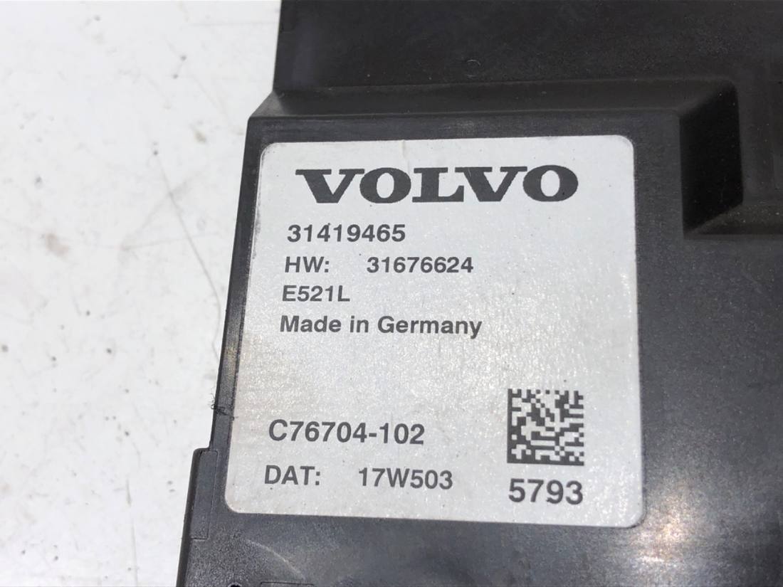 Блок управления модуль Volvo XC60 31419465 — фото детали 4