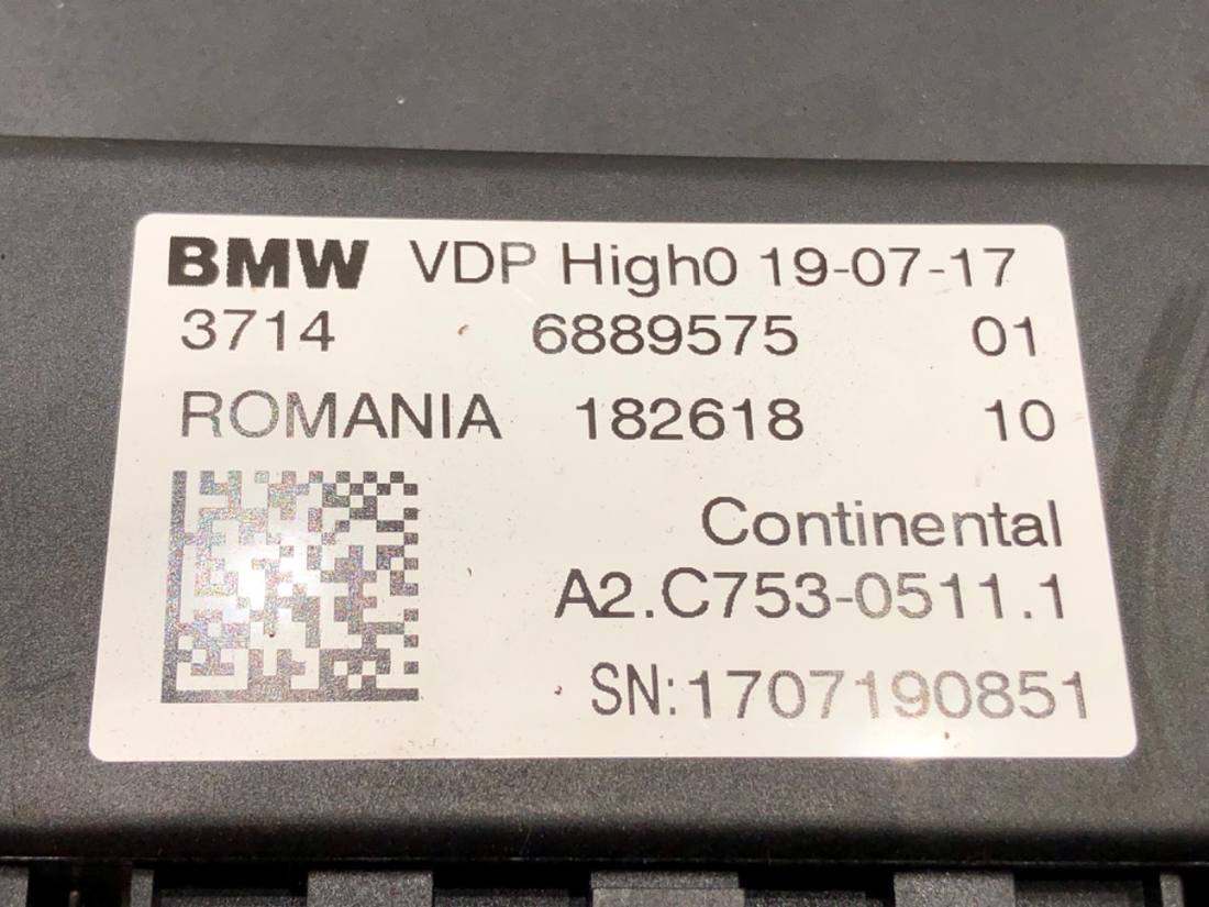 Блок керування модуль BMW 5 G30 6889575 — фото деталі 5