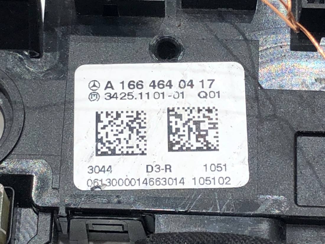 Блок керування модуль Mercedes A W176 A2185400762 A1664640417 — фото деталі 3