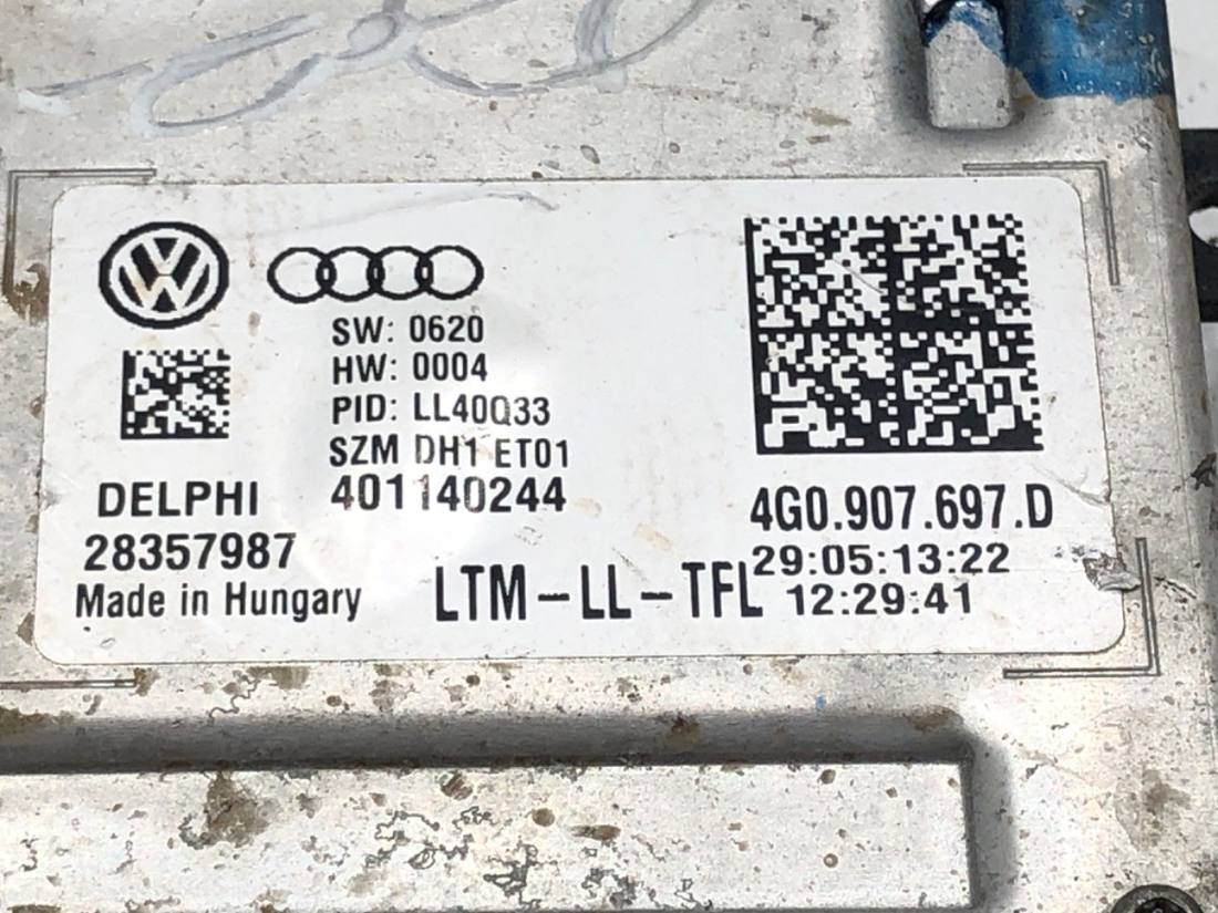 Блок керування модуль Audi A5 8T 4G0907697D — фото деталі 5