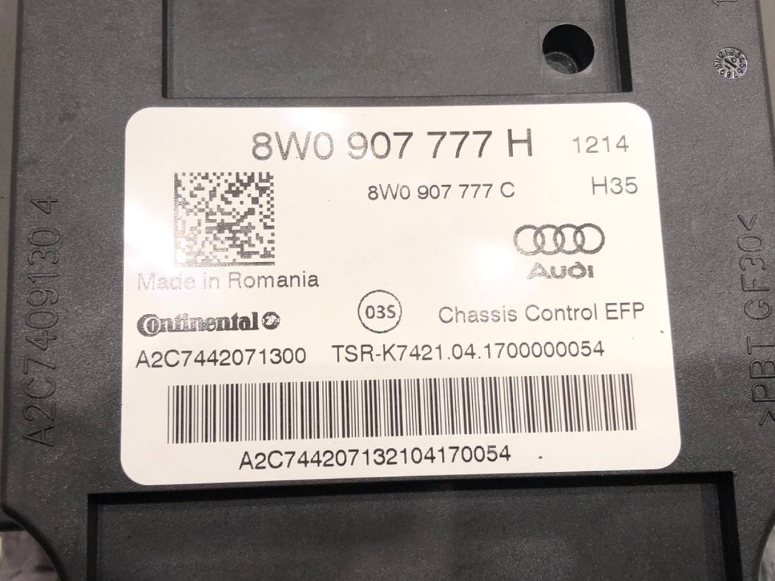 Блок керування модуль Audi A4 B9 8W0907777H — фото деталі 3