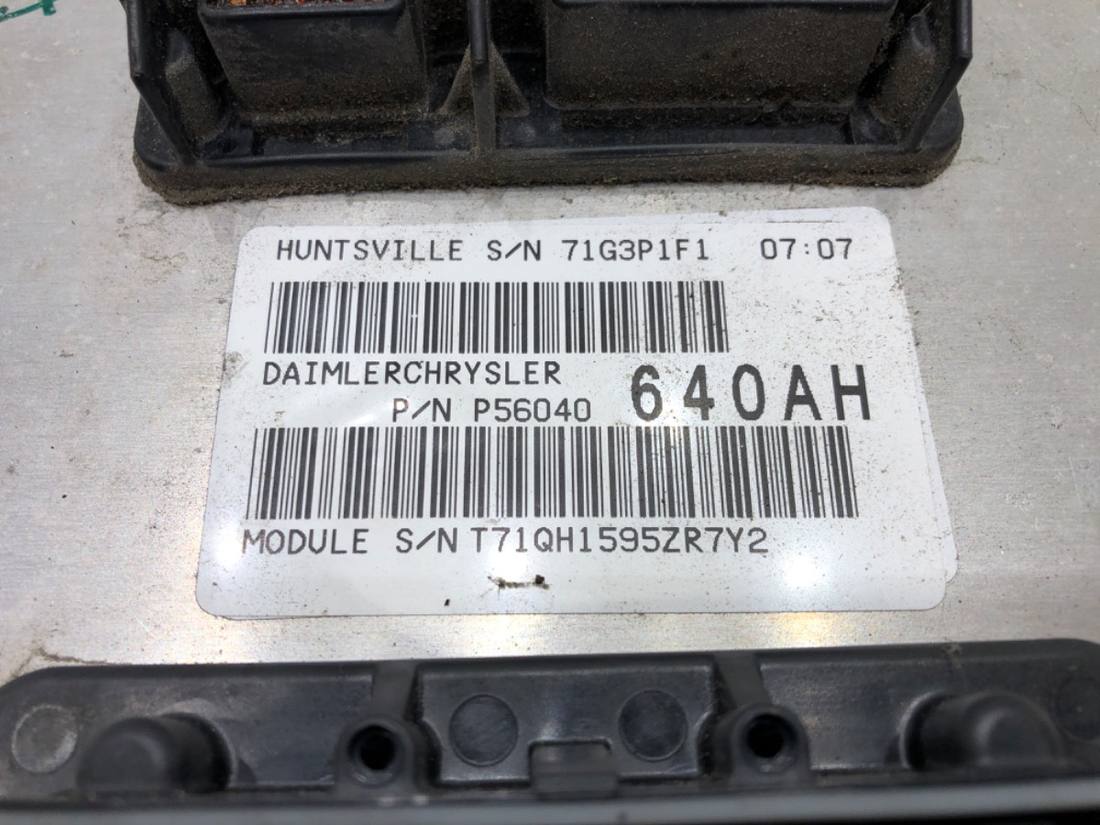 Блок керування модуль Dodge Dakota P56049676AM — фото деталі 5