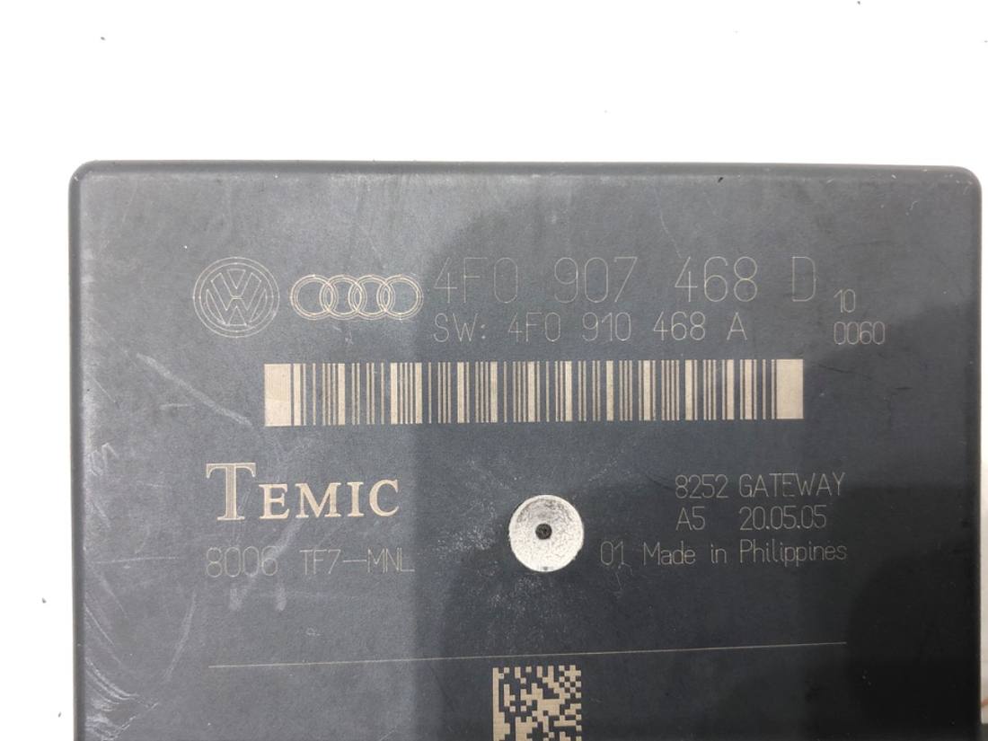 Блок керування модуль Audi A6 C6 4F0907468D — фото деталі 4
