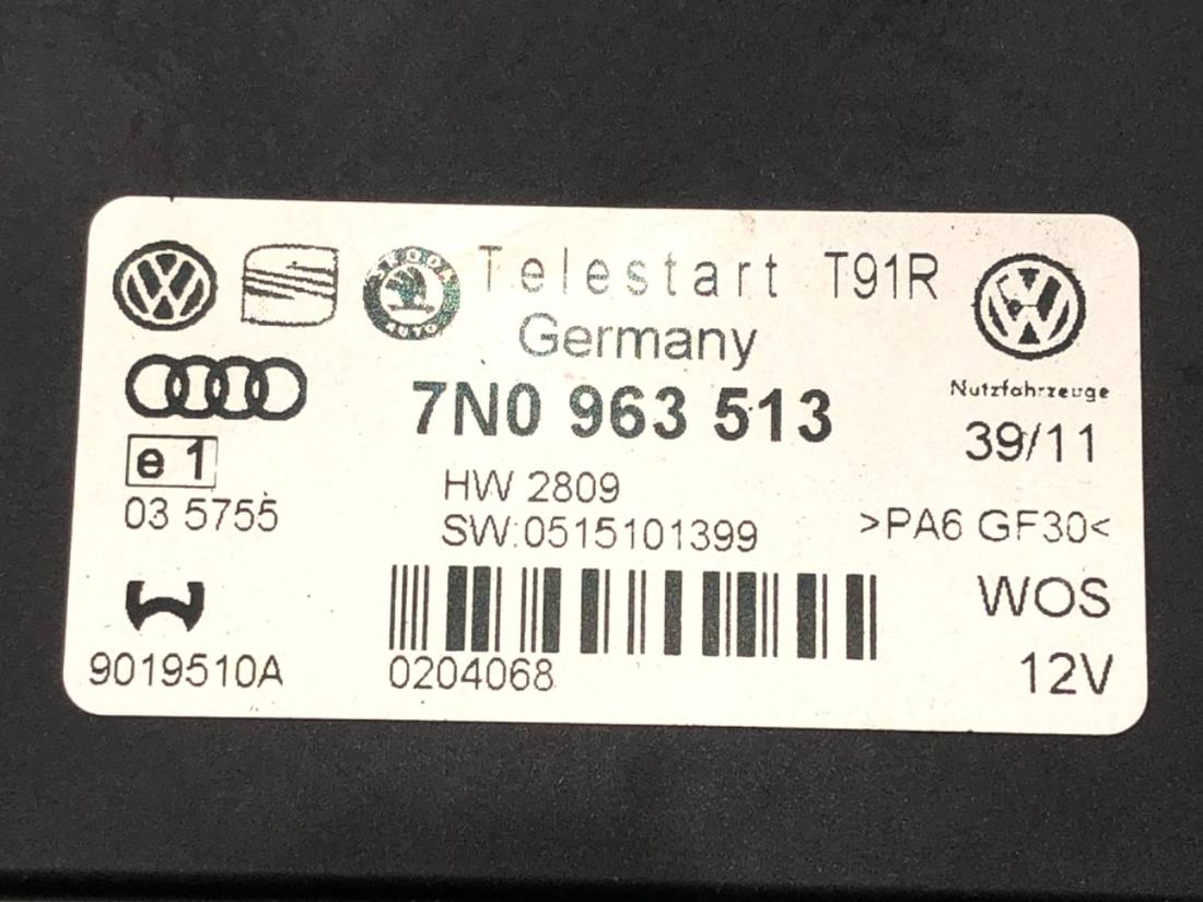 Блок керування модуль Audi A6 C6 7N0963513 — фото деталі 4