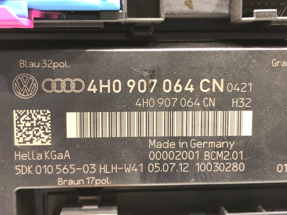 Блок керування модуль Audi A6 C7 4H0907064CN — фото деталі 4