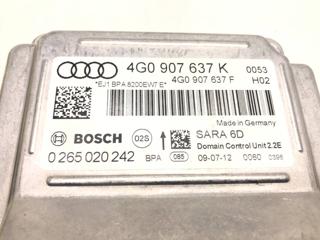 Блок керування модуль Audi A6 C7 4G0907637K — фото деталі 4