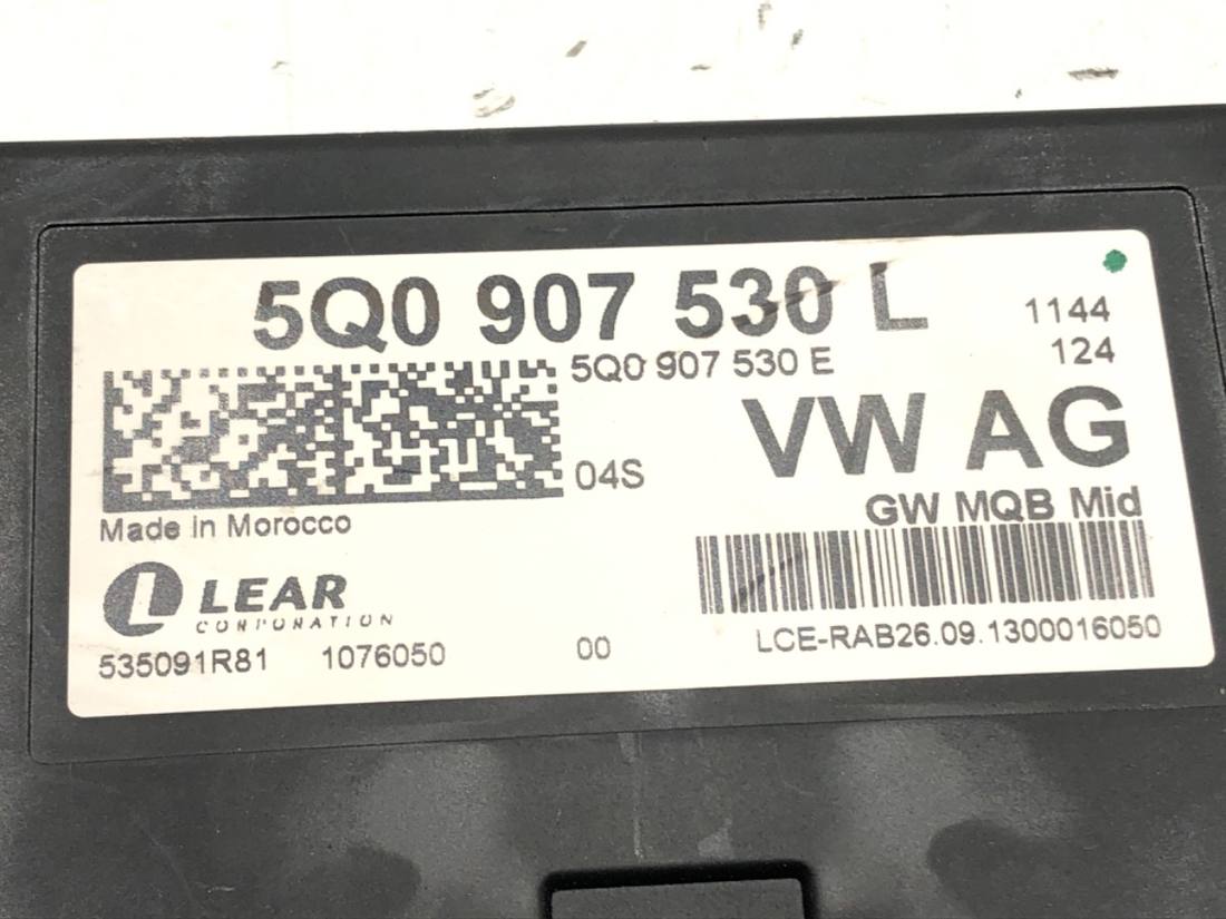 Блок керування модуль Skoda Octavia 3 5Q0907530L — фото деталі 4
