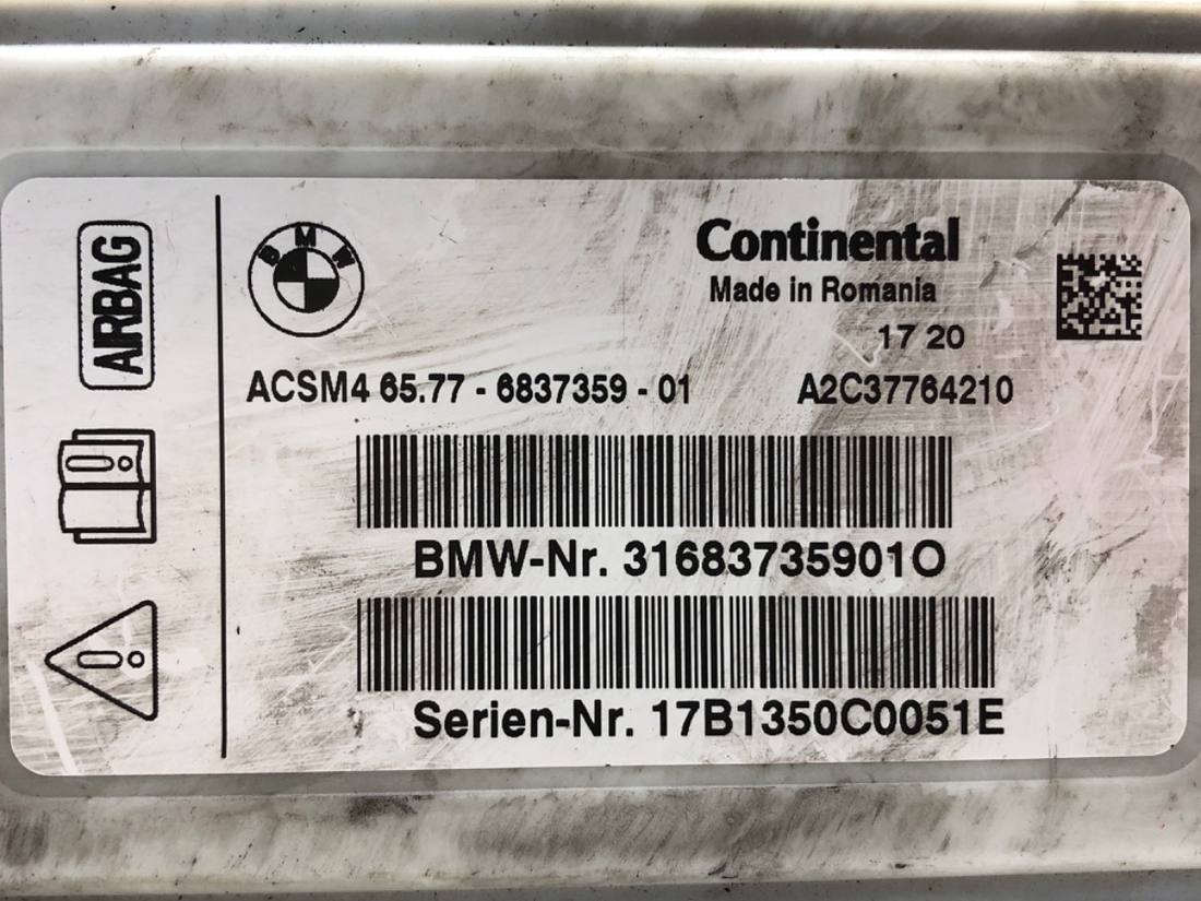 Блок керування модуль BMW X6 6837359 — фото деталі 3