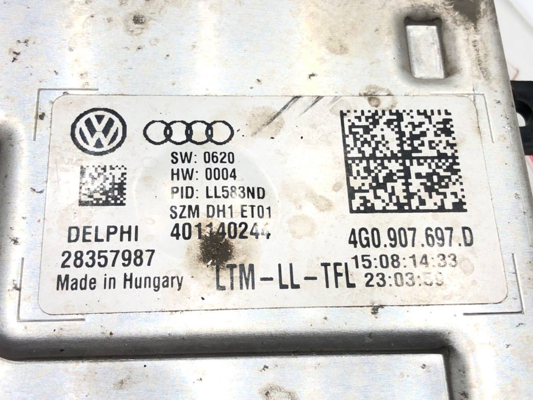 Блок керування модуль Skoda Octavia 3 4G0907697D — фото деталі 4