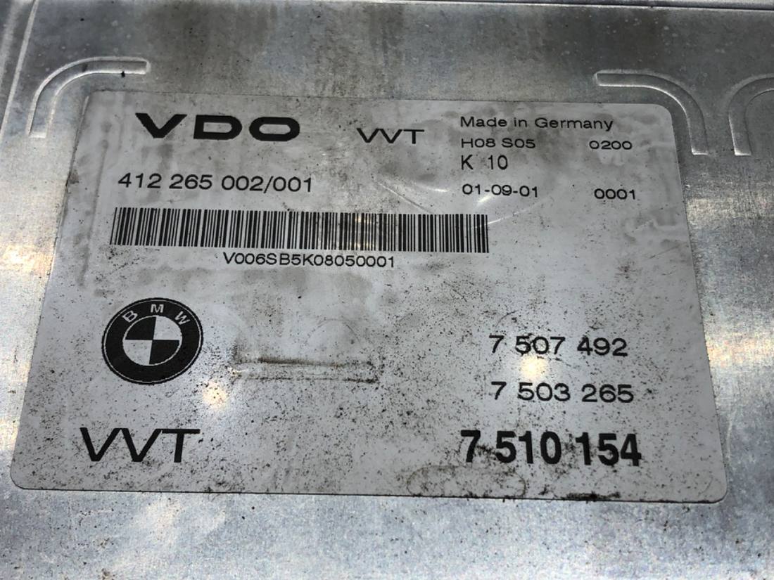 Блок керування модуль BMW 7 E65 7510154 — фото деталі 4