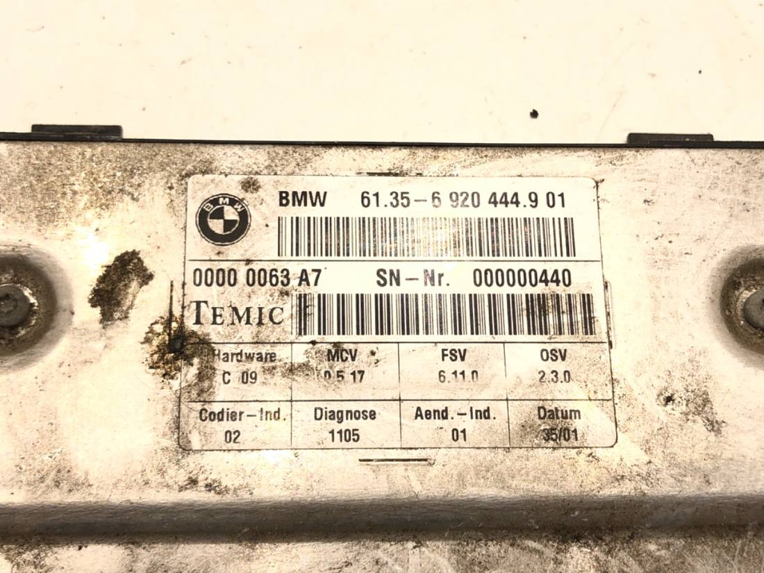 Блок керування модуль BMW 7 E65 6920444 — фото деталі 3