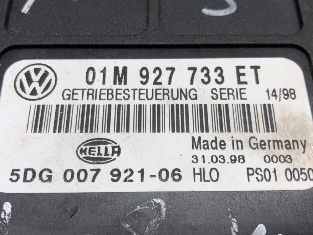 Блок керування модуль Audi A3 8L 01M927733ET — фото деталі 4