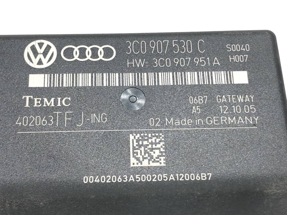 Блок керування модуль Volkswagen Passat B6 3C0907530C — фото деталі 4