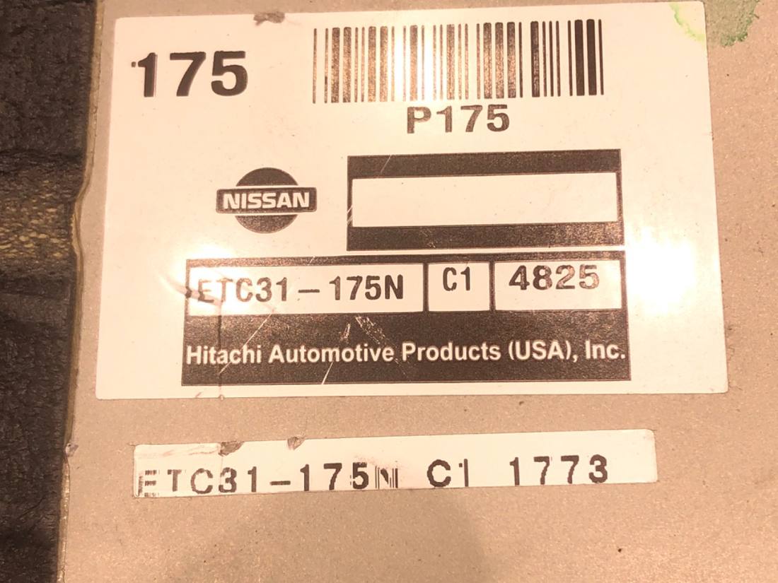 Блок управления модуль Nissan Altima ETC31-175N — фото детали 4