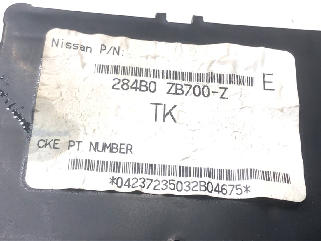 Блок керування модуль Nissan Altima 284B1ZB000 — фото деталі 5