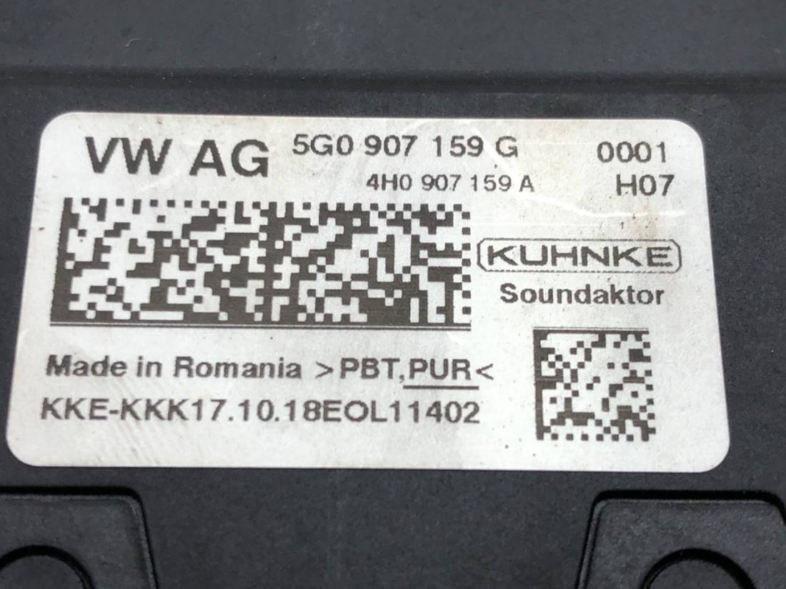 Блок керування модуль Volkswagen Golf 7 5G0907159G — фото деталі 4